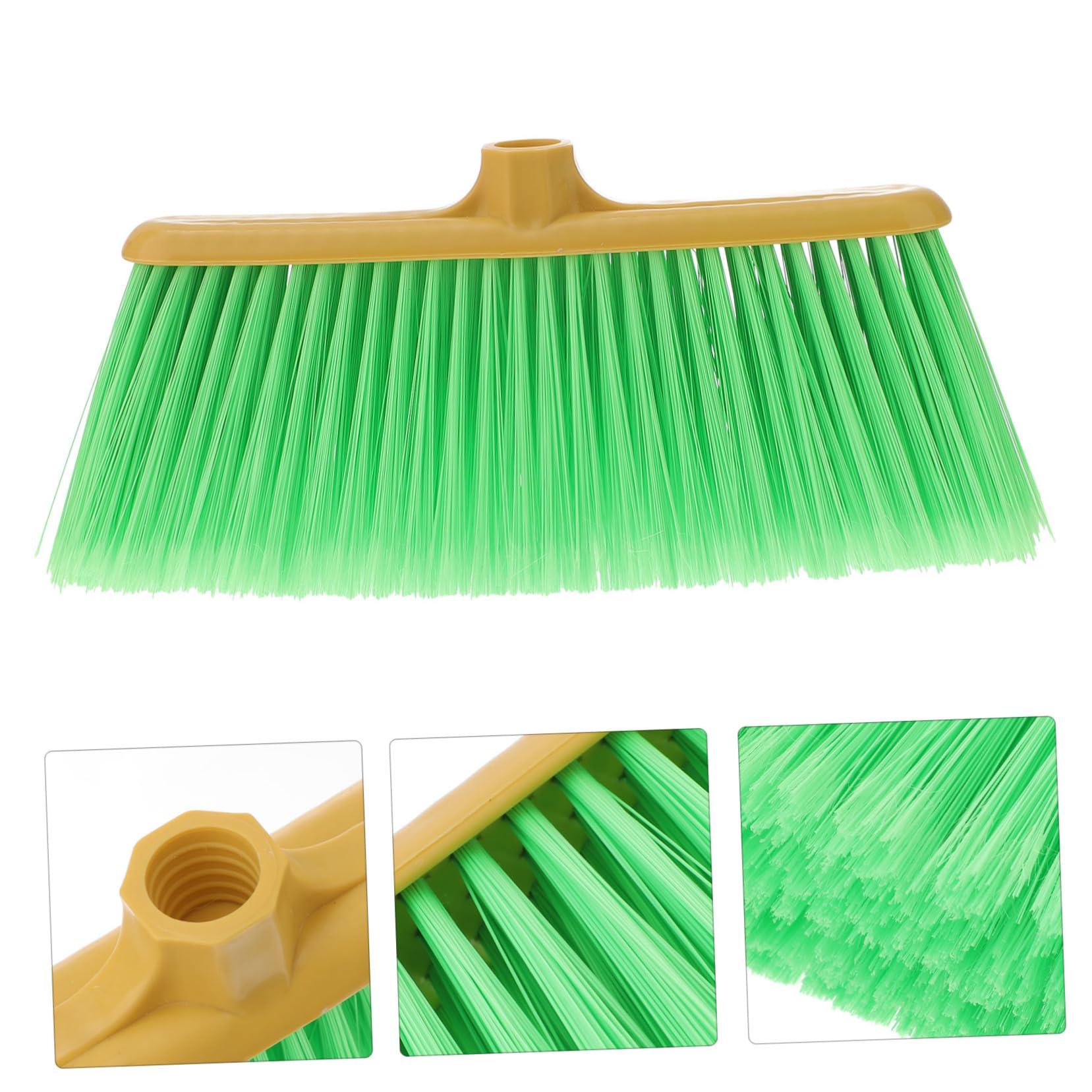 Anneome Anneome Plastic Broom Head Replacement Durable Household Broom Head Accessories for Cleaning Compatible with Standard Broom Handles for Indoor and Outdoor Use