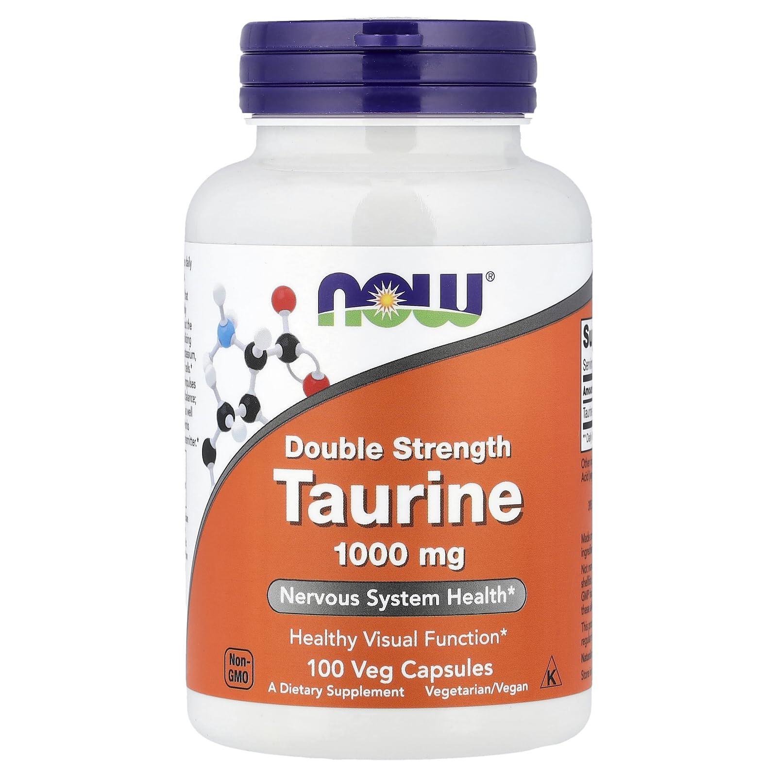 NOW Foods Now Foods: Taurine 1000 Milligram 100 Capsules