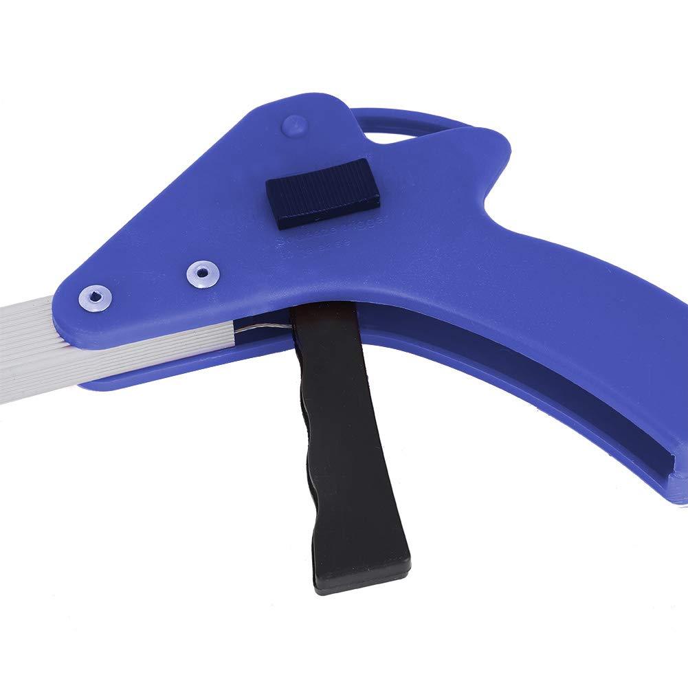 CUTULAMO CUTULAMO Grabber Reacher Tool, Litter Picker Trash Pickup Tool for Garden Leaves for Elderly(Blue Handle)