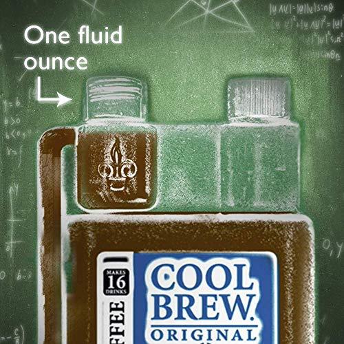 Cool Brew CoolBrew Mocha 6 Pack - 32 DRINKS PER BOTTLE - Fresh Cold Brew Liquid Concentrate - For Iced or Hot Coffee, Unsweetened, No Preservatives