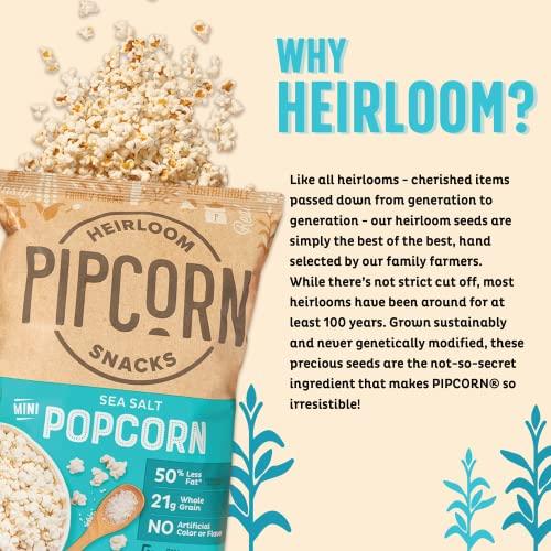Pipcorn Shark Tank Sampler by Pipcorn - 8ct Variety Pack - Healthy Snacks, Gluten Free Snacks, Snack Variety Packs, Heirloom Corn, Snacks for Adults