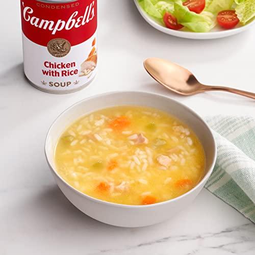 Campbell\'s Campbells Condensed Chicken With Rice Soup, 10.5 Ounce Can