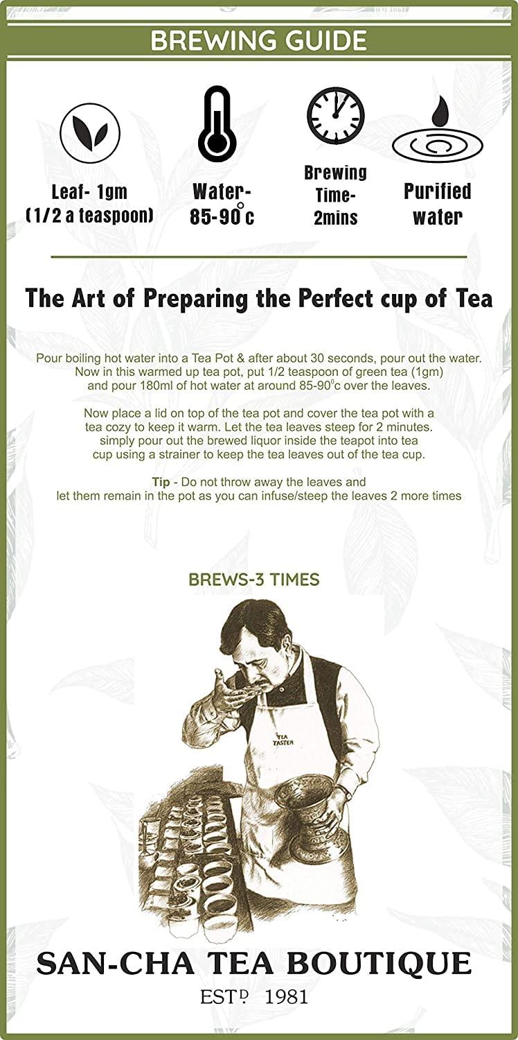 SAN-CHA Sancha Tea Boutique| India Chai Collection Box| Saffron Masala Chai, Cardamom Masala Chai, Ginger Masala Chai & Yoga Tea (125Cups)| Tea Assortment| Tea Variety Pack| Tea Sampler| Festival Gift Box