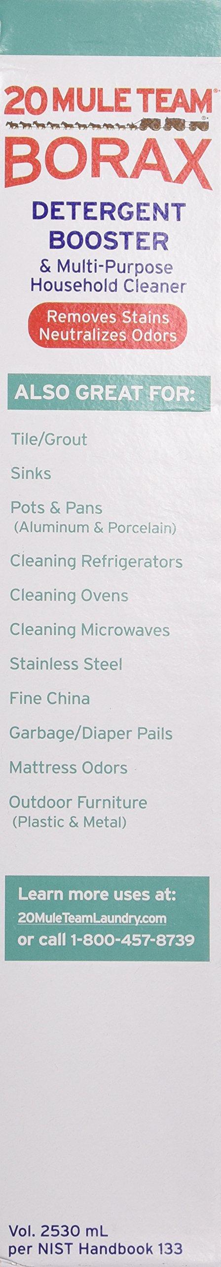 Dial Borax 20 Mule Team Detergent Booster, 65 Oz.