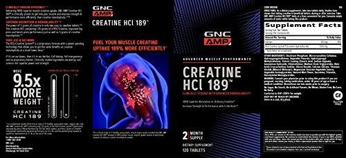 GNC AMP GNC AMP Creatine HCl 189