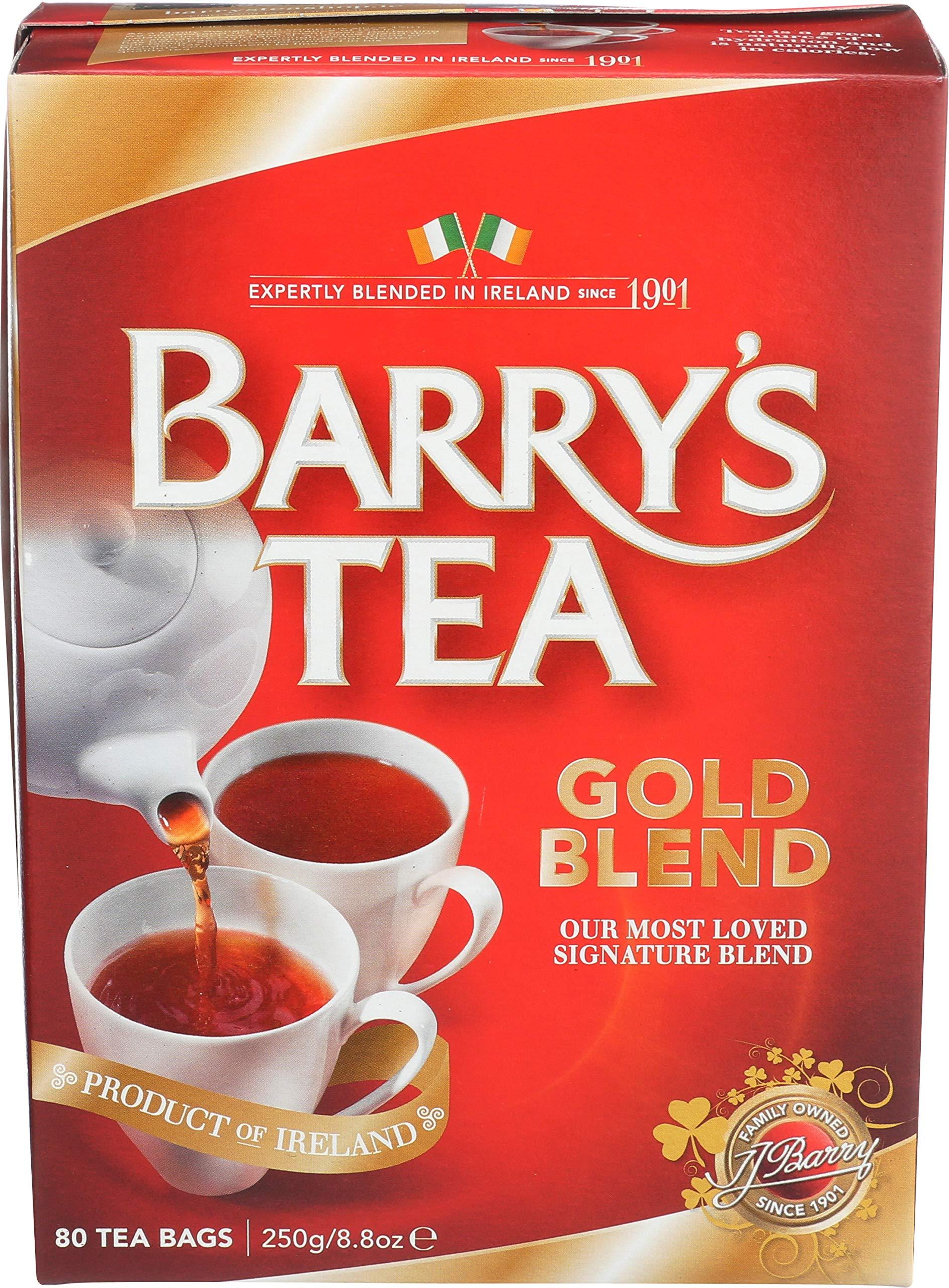 Barry's Tea Barry's Tea Gold Blend irish, 80 Count (Pack of 3) (01226422)