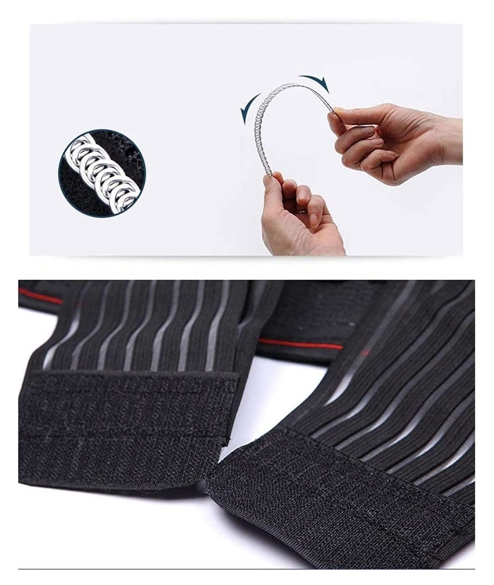 NEWCES Lumbar Support Back Brace Belt Relief For Back Pain Herniated Disc Spine Steel Plate Support Adjustable Support Straps Lower Back Belt Posture Corrector Support ( Color : Beige Size : 2X Grande ( Colo