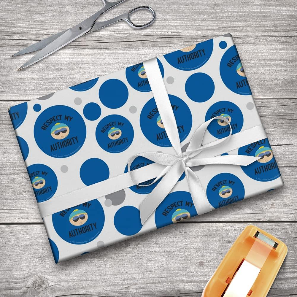 GRAPHICS & MORE GRAPHICS & MORE South Park Cartman Respect my Authority Premium Gift Wrap Wrapping Paper Roll