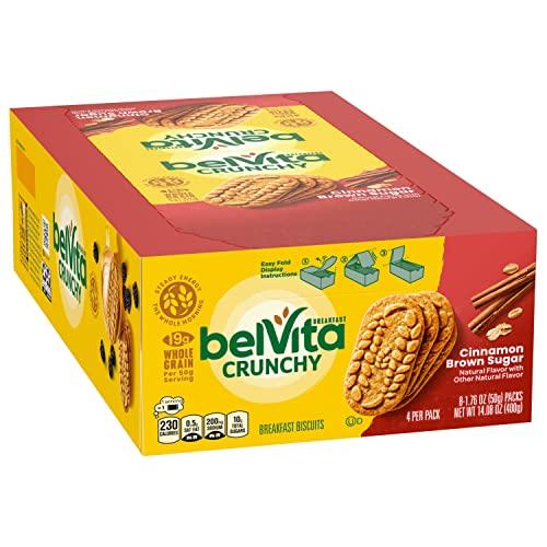 Belvita Belvita Cinnamon Brown Sugar Breakfast Biscuits, 8 Packs (4 Biscuits Per Pack)