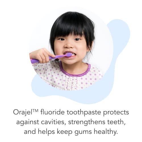 Orajel Orajel Kids Paw Patrol Anti-Cavity Fluoride Toothpaste, Natural Fruity Bubble Flavor, 4.2oz Tube