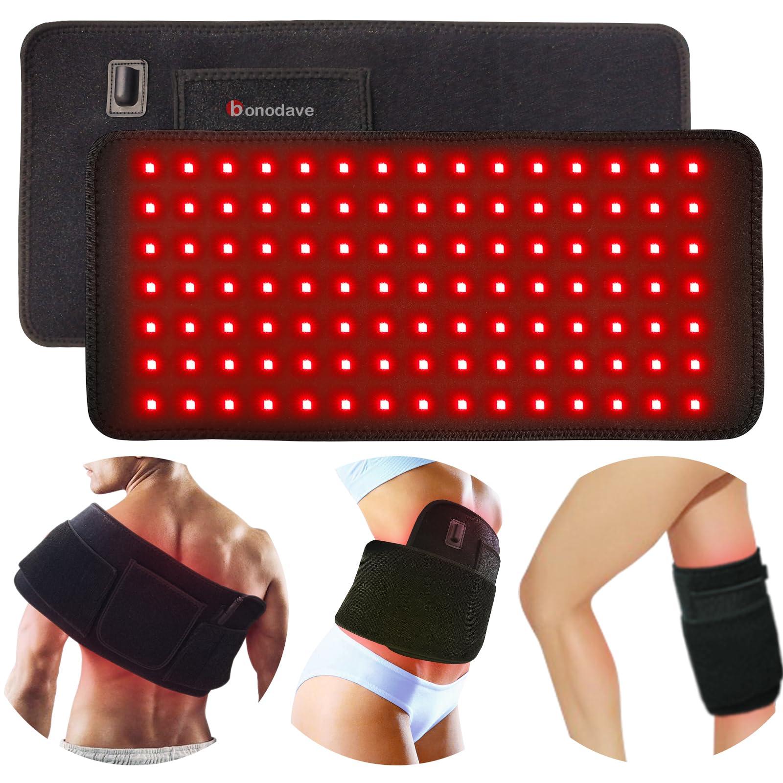 bonodave bonodave Red Light Therapy Device for Body, Infrared Light Therapy for Knee Stomach Legs Relief NIR Deep Therapy at Home