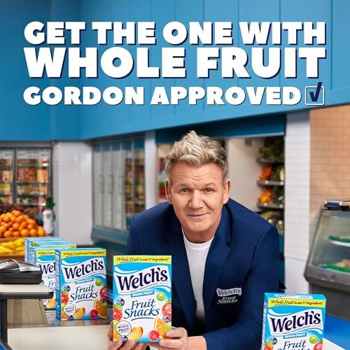 Welch\'s Welch\'s Fruit Snacks, Berries \'n Cherries, Gluten Free, Bulk Pack, 1.55 oz Individual Single Serve Bags (Pack of 144)