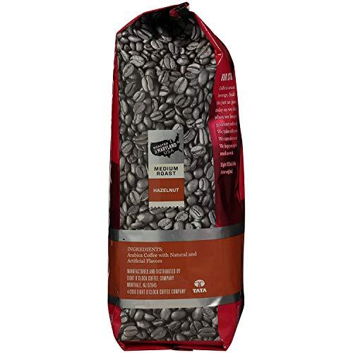 Eight O'Clock Coffee Eight O'Clock Whole Bean Coffee, Hazelnut, 33 Ounce (Pack of 1)