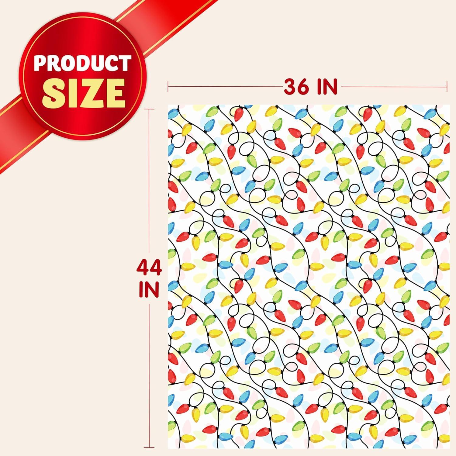 JOYIN JOYIN Christmas Jumbo Big Gift Bag 44 x 36, Large Size Plastic Giant Gift Bag for Huge Gifts, Christmas Season, Gift Giving, Holiday Presents or Decorations