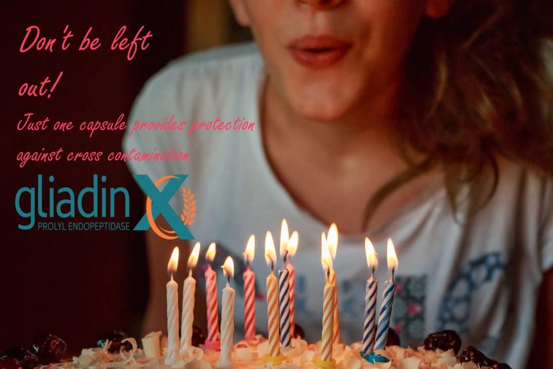 GliadinX GliadinX Digestion of Gluten, Scientifically Proven Support for Strict Gluten-Free Diets for Celiac Disease and Gluten Intolerance, Celiac Safe Supplements 30 Capsules