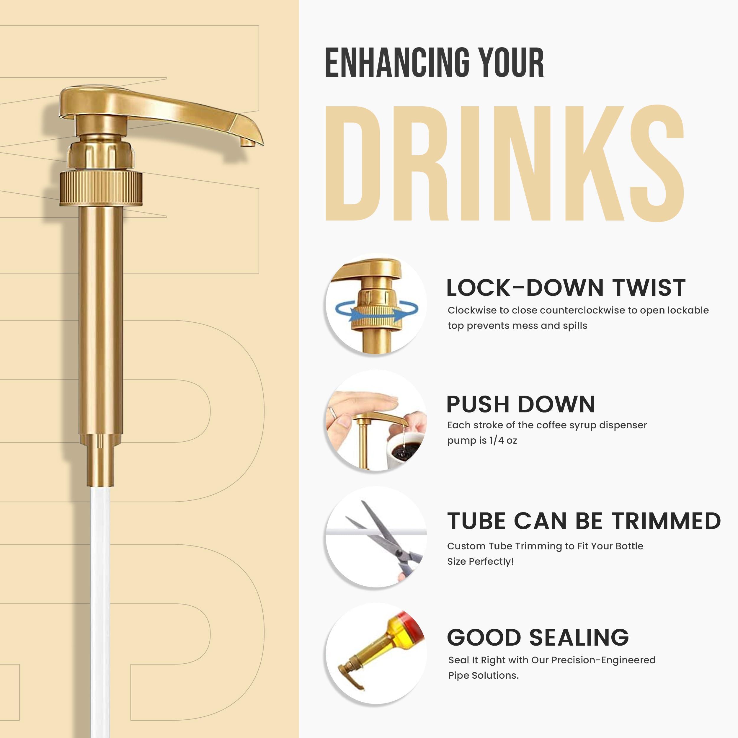 Jimoco Torani Sugar Free French Vanilla Syrup for Coffee 25.4 Ounces Coffee Syrups and Flavors with Jimoco Pump Syrup Dispenser