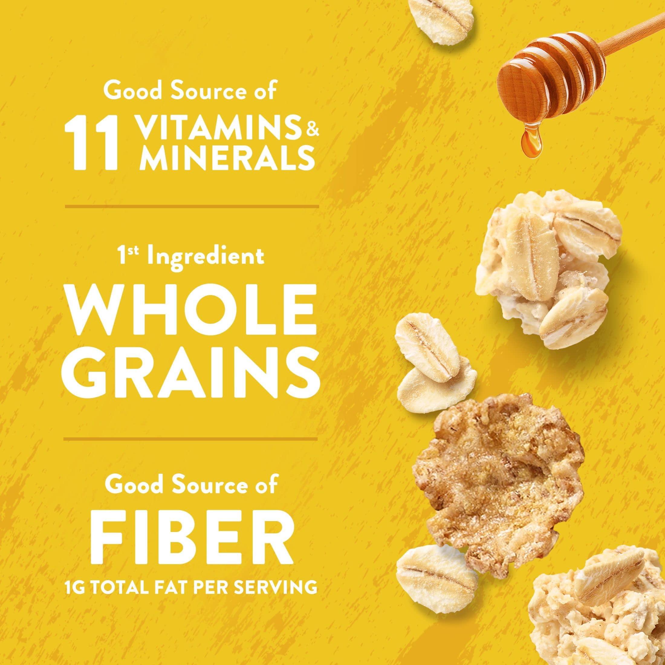 Special K Kellogg\'s Special K Cold Breakfast Cereal, Oat Crunch Honey, Fiber Cereal (8 Boxes)