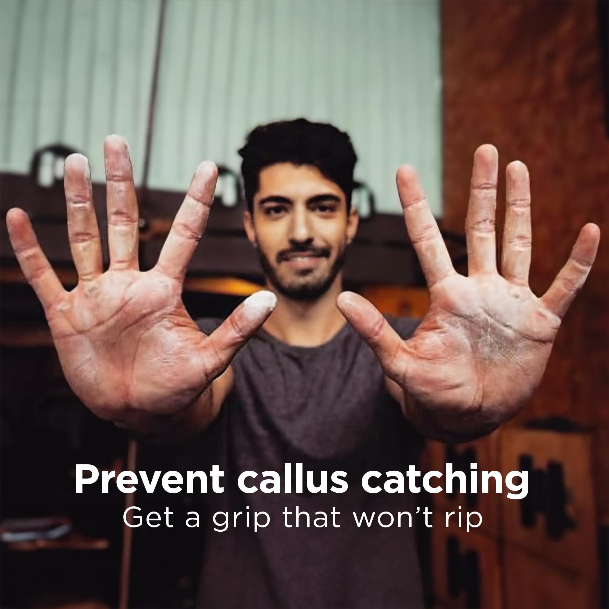 Callus Performance Proactive and Reactive Hand Callus Shaver | Callus Remover for Hands and Athletes Doing Weights or Crossfit Training | Ultra Precision Callus File/Tool with 2 Extra Smoothing Callus Sanding Discs