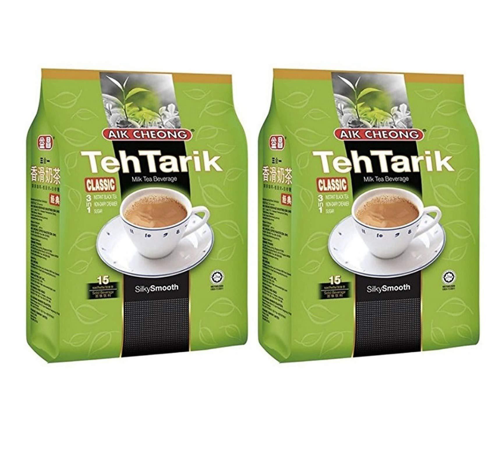Aik Cheong Aik Cheong TehTarik Classic Milk Tea Beverage (2 Pack, Total of 1200g)