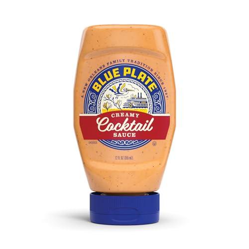 Blue Plate Blue Plate Mayonnaise Creamy Cocktail Sauce, 12 Fl Oz Squeeze Bottle (Pack of 6)
