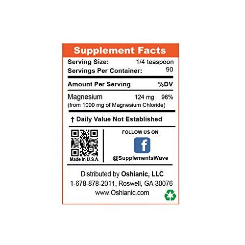 Oshianic Magnesium Chloride Natural from The Dead SEA 3oz