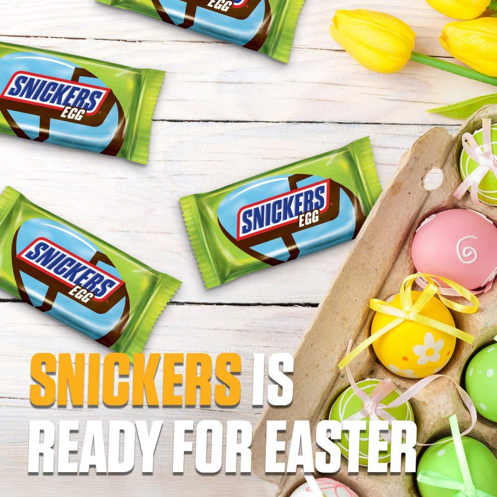 Snickers SNICKERS Easter Eggs Caramel Chocolate Candy Multi-Pack, 6.6 oz, 6 ct