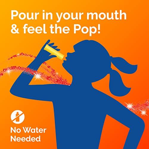 Emergen-C Emergen-C Kidz Crystals, Stocking Stuffer, On-the-Go Emergen-C Immune Support Supplement with Vitamin C, B Vitamins, Zinc and Manganese, Sparkly Strawberry - 56 Stick Packs