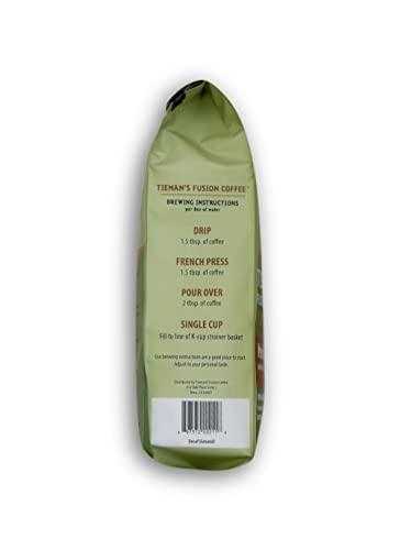 Tieman's Fusion Coffee Tieman's Fusion Coffee, Low Acid Decaf, Ground, 10 ounce bag (pack of 30)