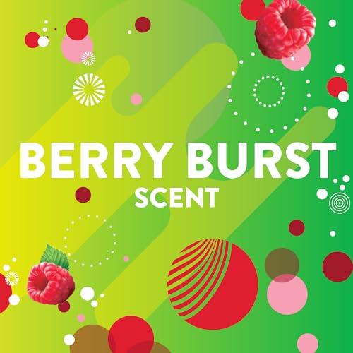 Scrubbing Bubbles Scrubbing Bubbles Fresh Gel Toilet Bowl Cleaning Stamps, Helps Keep Toilet Clean and Helps Prevent Limescale & Rings, Berry Burst Scent, 6 Stamps