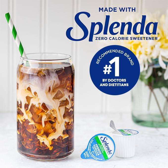 SPLENDA SPLENDA Single Serve Coffee Creamer Cups, Sugar Free French Vanilla, 48 Count (Pack of 2)
