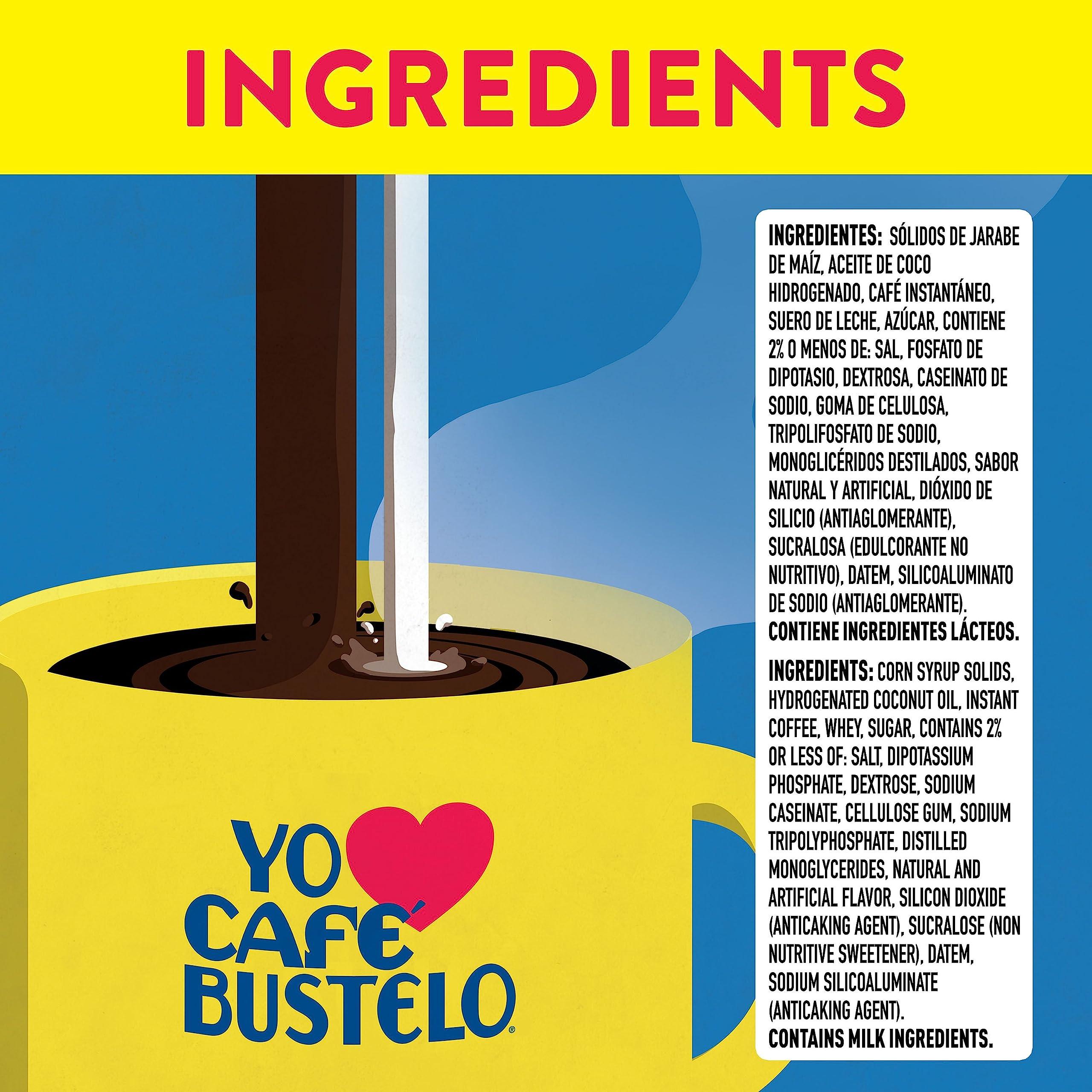 Caf Bustelo Caf Bustelo Sweet & Creamy Caf con Vainilla Flavored Coffee, 60 Keurig K-Cup Pods
