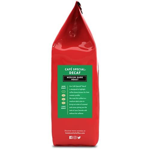 Community Coffee Community Coffee Café Special Decaf Ground Coffee, Medium Dark Roast, 12 Ounce Bag (Pack of 1)