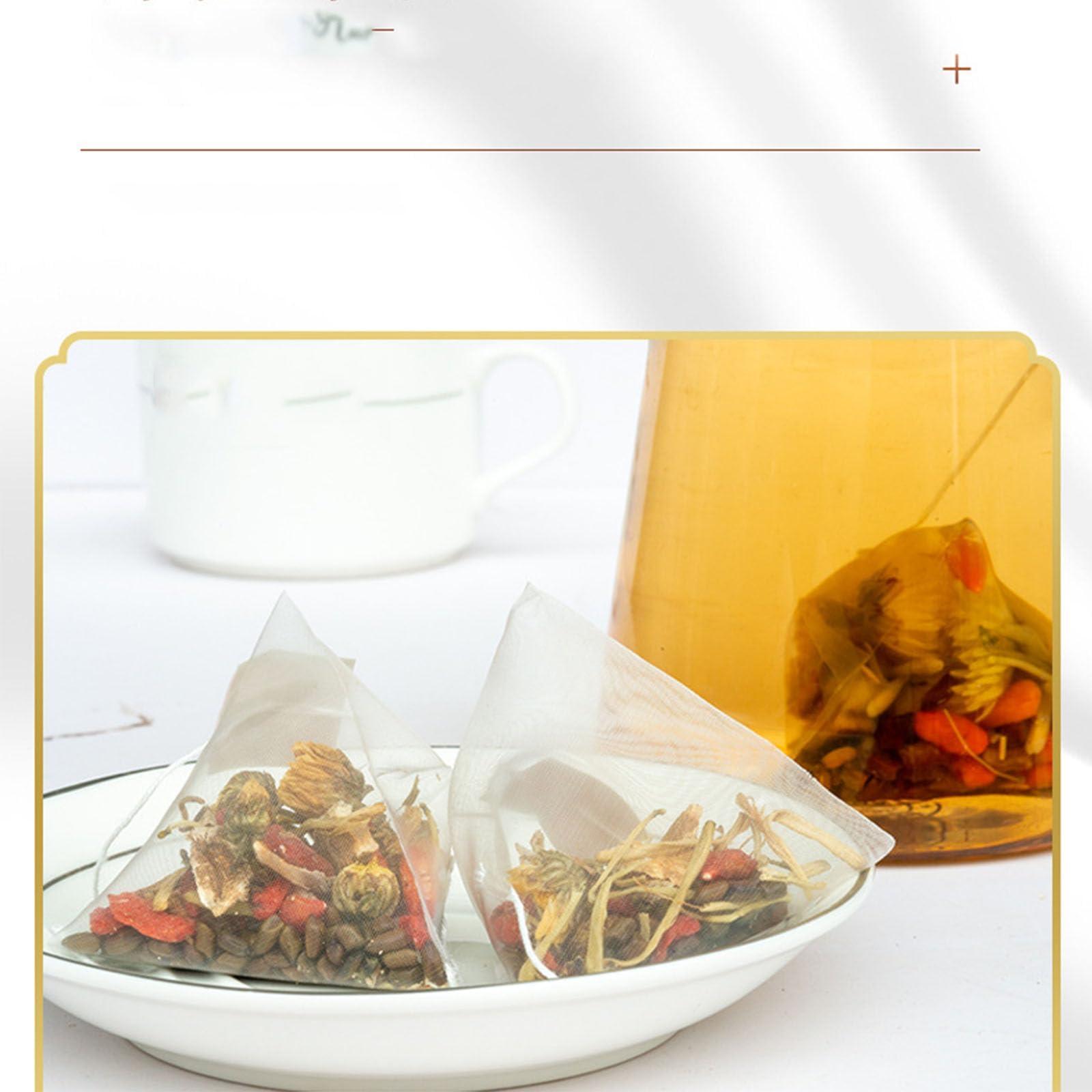 VJPPII Liver Tea Formula Chrysanthemum,Dandelion Wolfberry Tea,Chrysanthemum Cassia Seed Tea,Chrysanthemum Tea,Te De Higado Crisantemo,Te Chino Para Limpiar El HGado Graso (20PC)