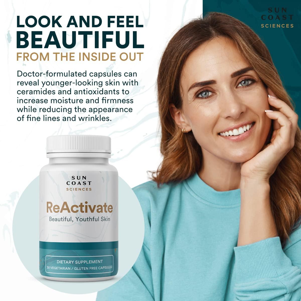 Vitalifi ReActivate Your Skins Beauty From Within, With Dr. Rosenbergs Special Skin Health Formula (30 Count)