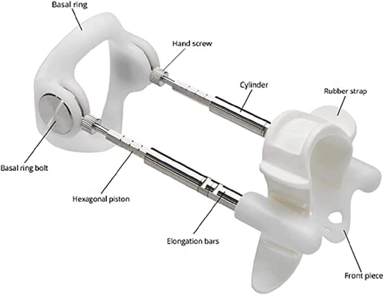 Generic Extra Comfort - 4 Rod Hybrid Cradle Extender Traction System W/Silicone Sleeve Penile Traction Device