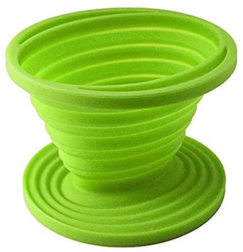 ust UST 2 Pack Collapsible Flexware Coffee Drip with Strong, Flexible, Compact, BPA Free Design and Lid Seal for Hiking, Backpacking, Camping and Outdoor Survival (Green)