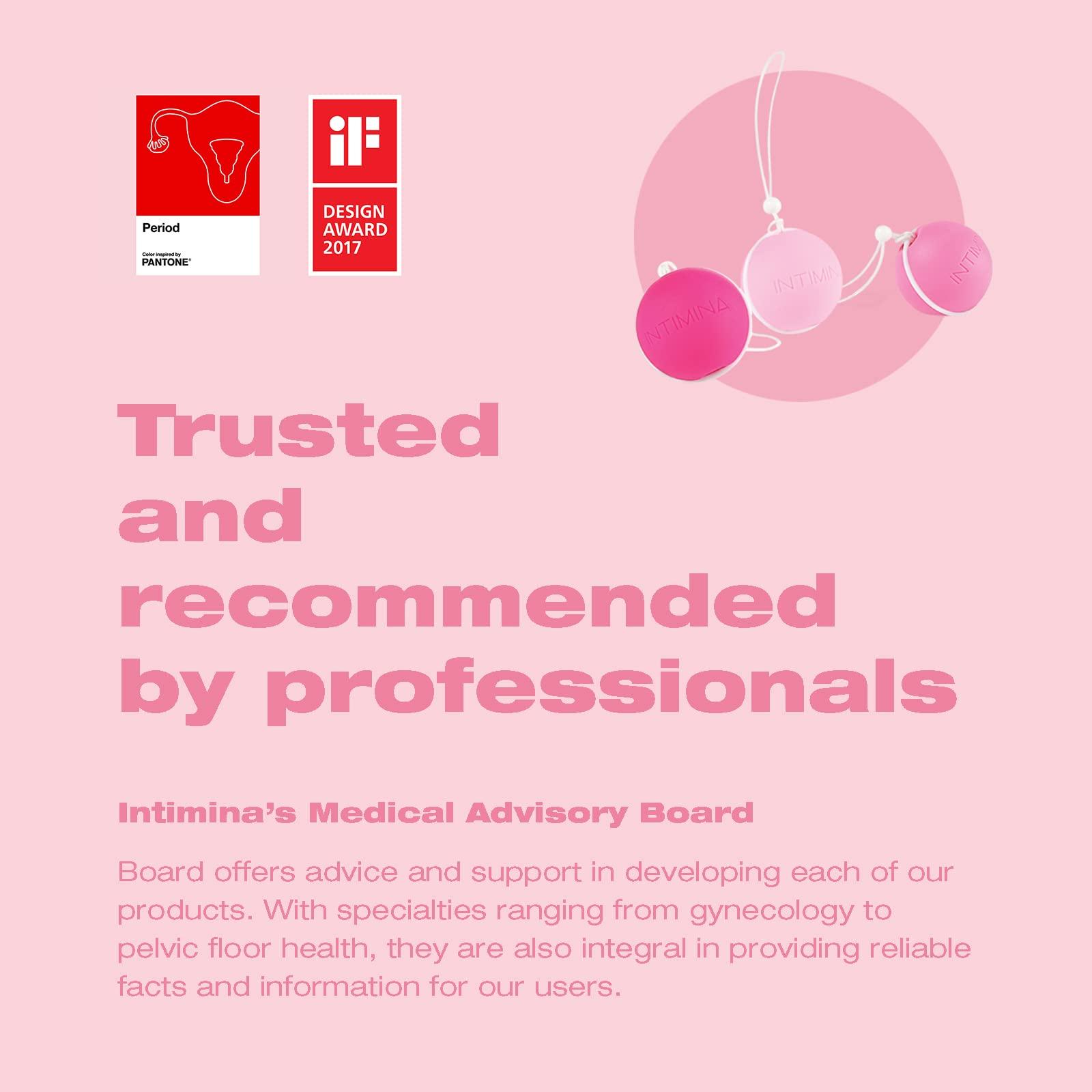 INTIMINA INTIMINA Laselle Weighted Exerciser Set - Womens 3 Pelvic Floor Weights (28g, 38g, 48g)