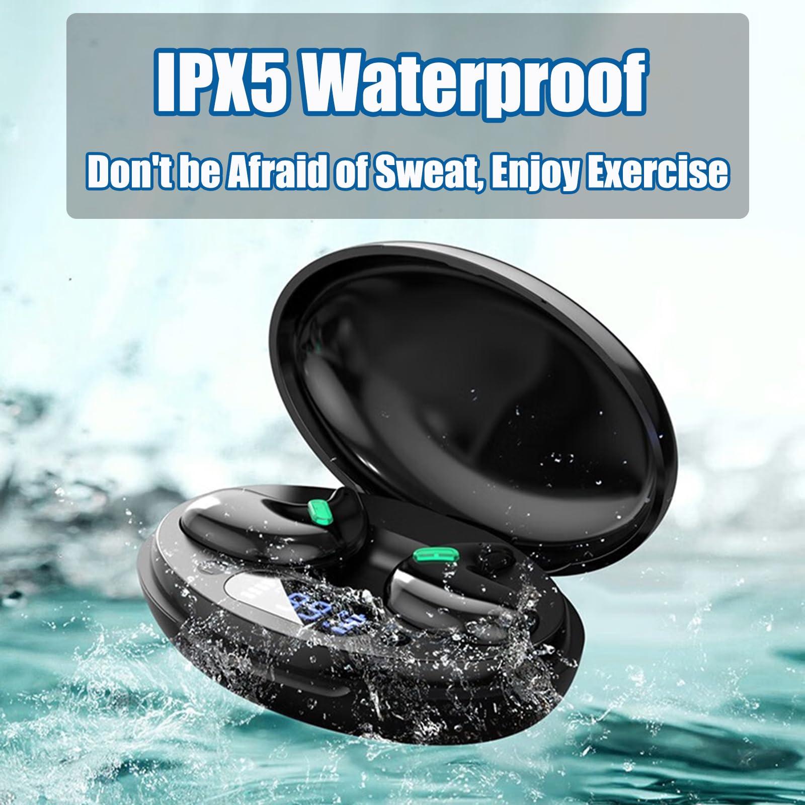 Soveign Sleep Earbuds Reusable Earplugs for Sleeping Snoring Side Sleeper Snoring Perfect for Side Sleepers Bluetooth 5.2 Noise Cancelling Earbuds for Sleep with Charging Box