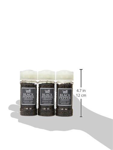 Badia Badia Spices inc Black Pepper, Grinder, 2.25 Ounce (Pack of 6)