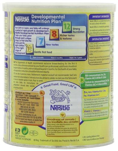 Cerelac Nestle Cerelac, Wheat With Milk, 14.11-Ounce Cans (Pack of 4)