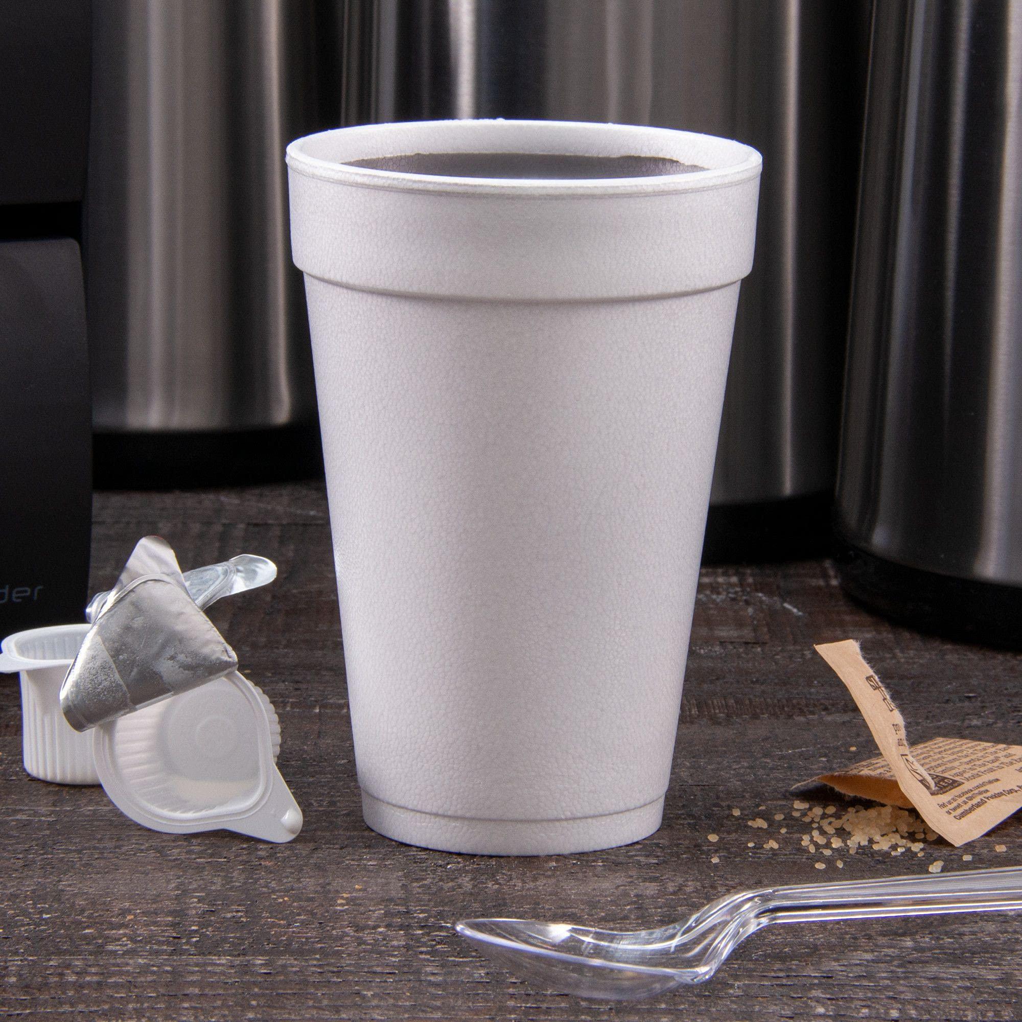 DART DART white foam cups 16 oz 25 cups