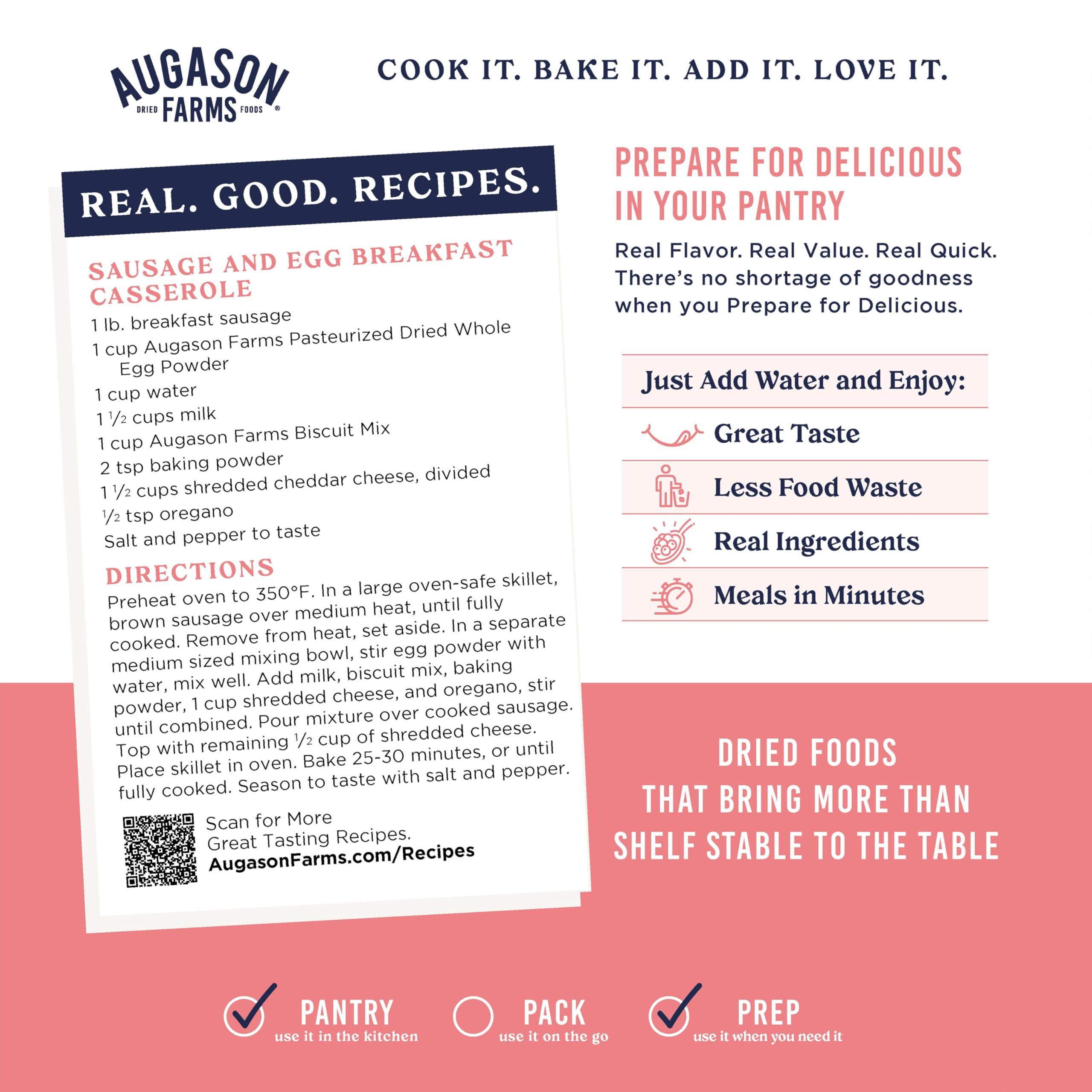 Augason Farms Augason Farms Biscuit Mix Can, Emergency Food Supply, Everyday Meals, 29 Servings