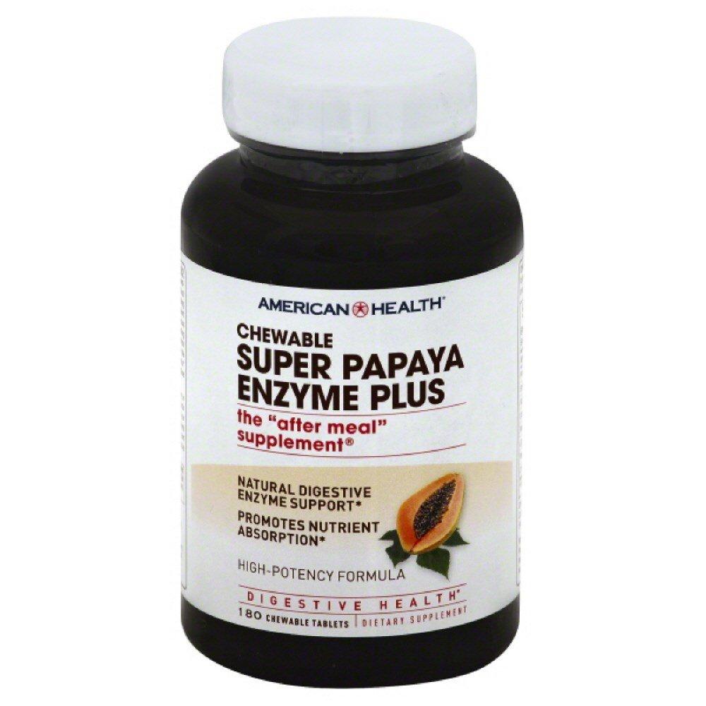 American Health American Health Papaya Enzyme Plus Spr