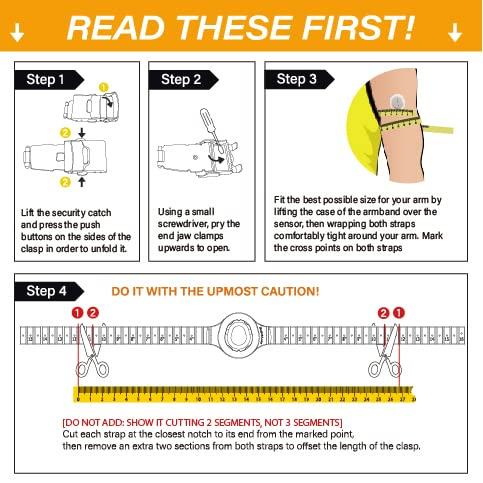 Divoti Divoti CGM Continuous Glucose Monitor Sensor Cover Armband Compatible with Dexcom G7, Trim-to-fit Adjustability- Teal Green