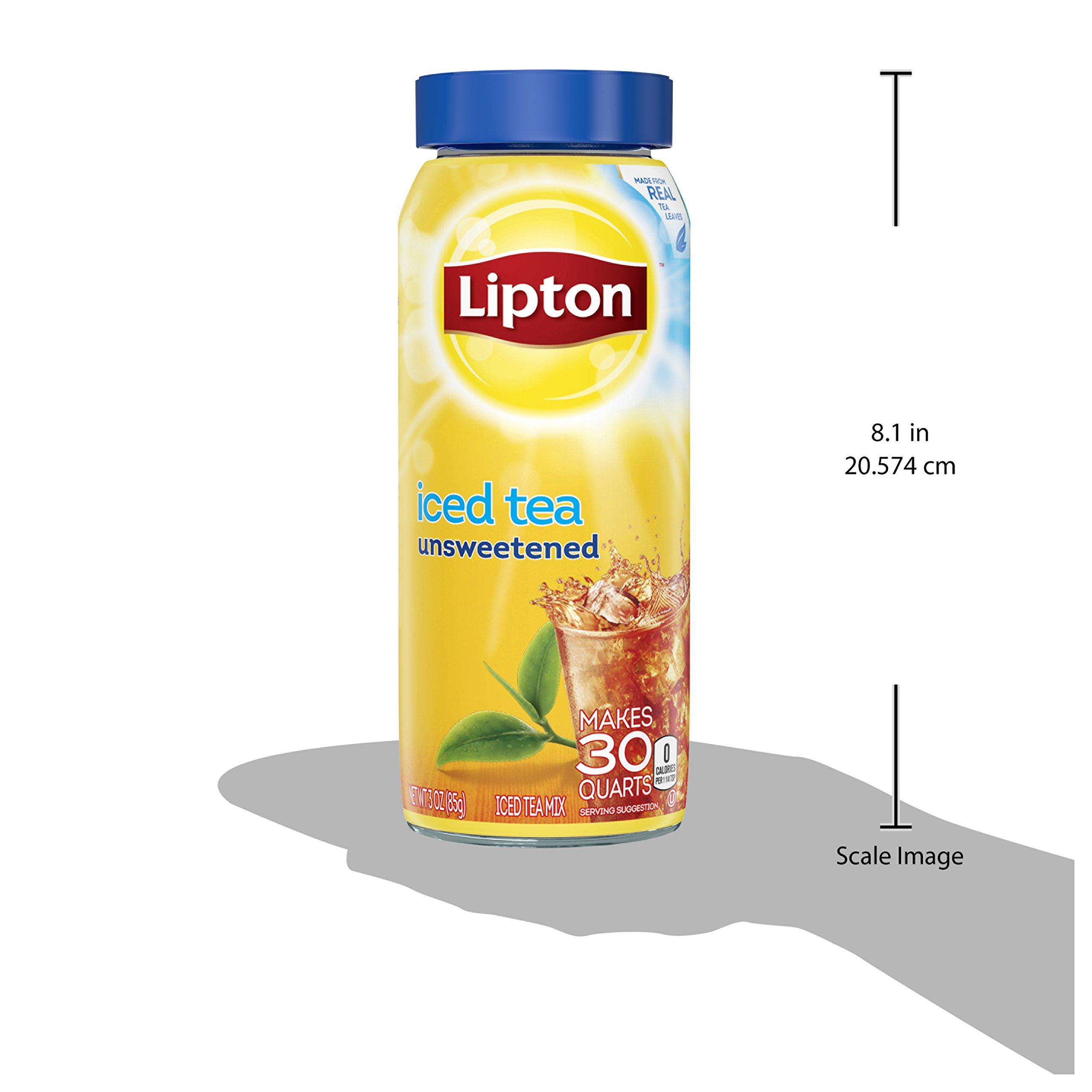 Lipton Lipton Unsweetened Iced Tea, Mix, 30 qt