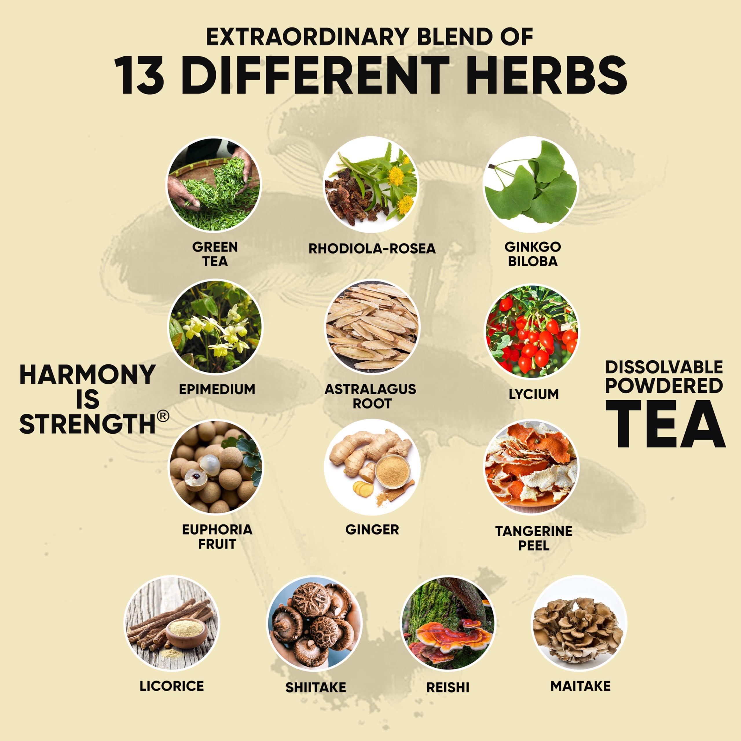 Harmony is Strength Harmony is Strength CHO-WA Herbal Tea Original Tiger Shogun Formula Dietary Supplement Chowa