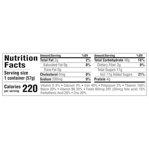 Post Post Honey Bunches of Oats Honey Roasted Breakfast Cereal, Honey Oats Cereal with Granola Clusters, Small Cereal Cup Size for Easy On-The-Go Breakfast, 2 OZ Cereal Cup (Pack of 12)