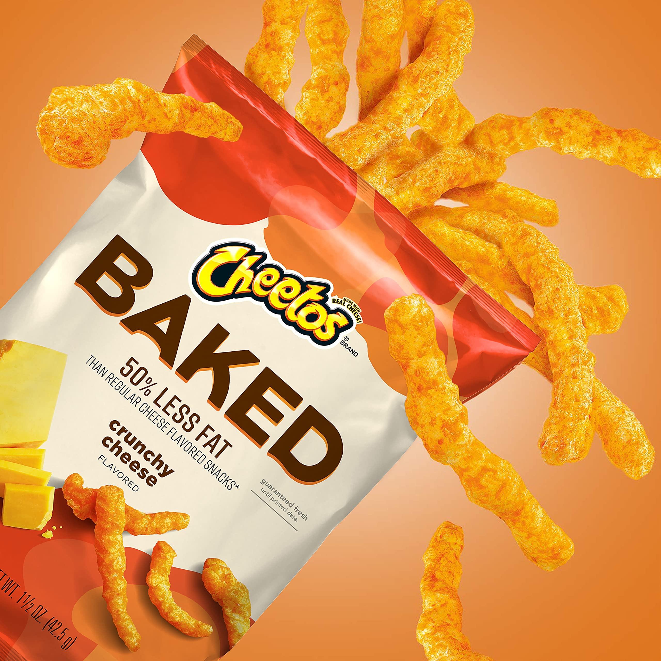 Cheetos Oven Baked Cheetos Crunchy Cheese Snacks, 7.65 Oz