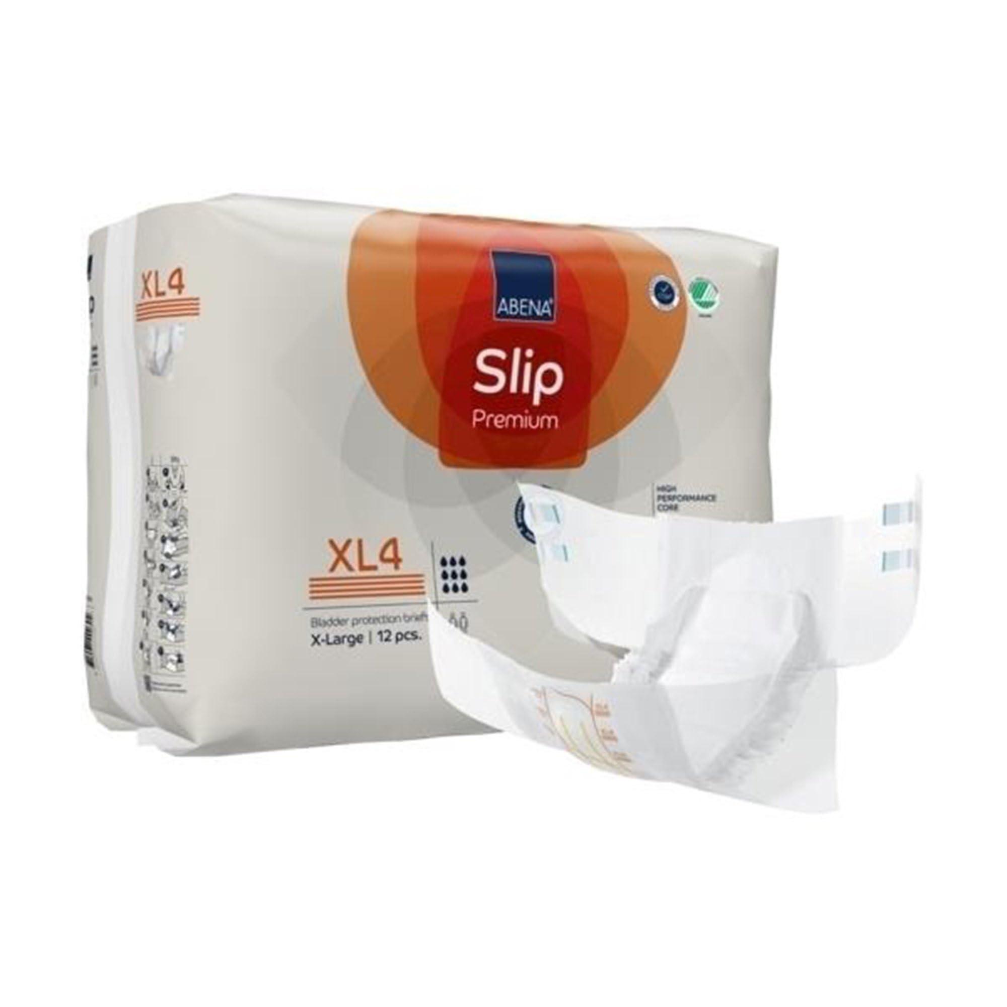 Abena Abena Slip Premium XL4 Adult Incontinence Brief XL Heavy Absorbency 1000021294, 24 Ct