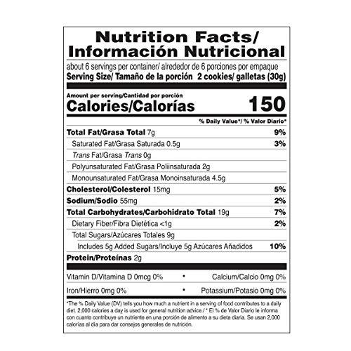 Taifelds Taifelds Super Healthy Cookies with Sweetened Honey Pecans, Amaranth, Oats, Cranberries & Chia. No Preservatives and Low in Cholesterol